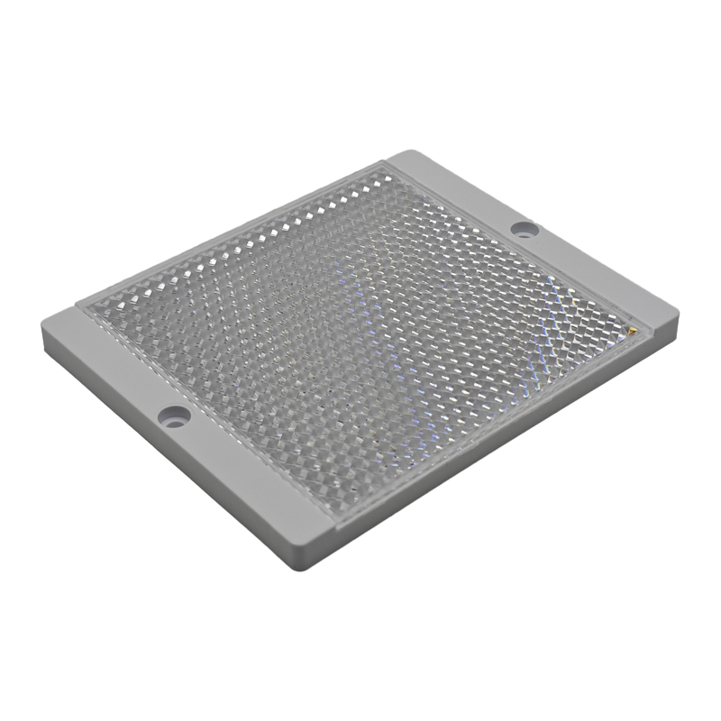 HL-R122 Photoelectric Reflector, Rectangular 122MM x 100MM, Mounting Holes