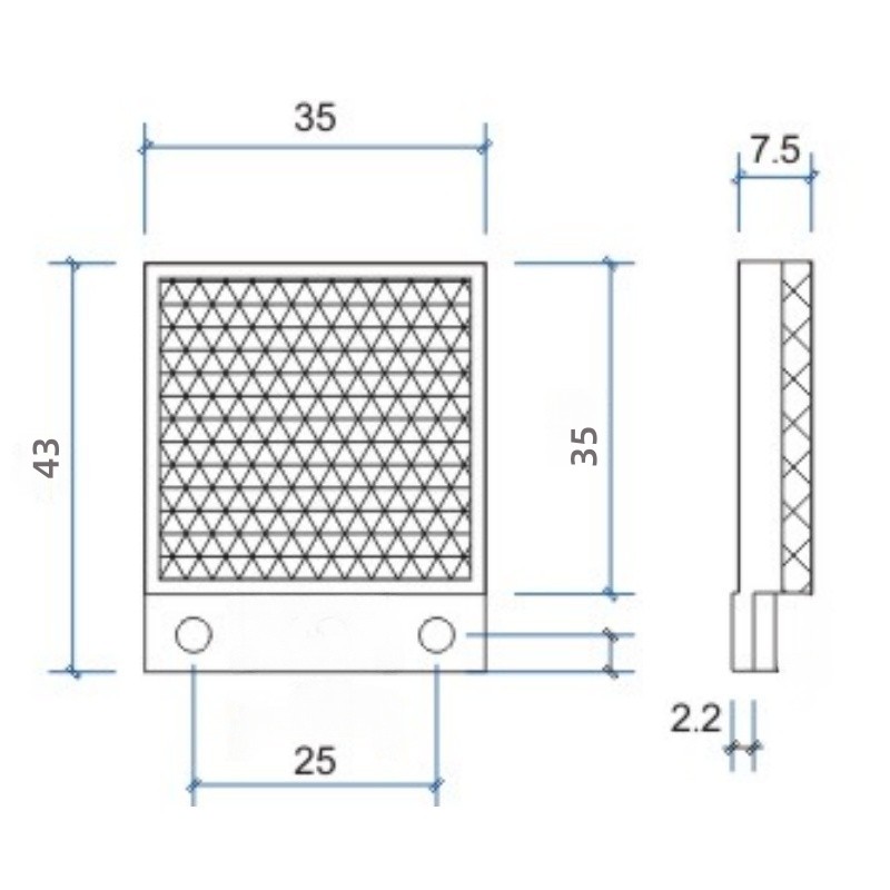 HA-R9 Photoelectric Reflector